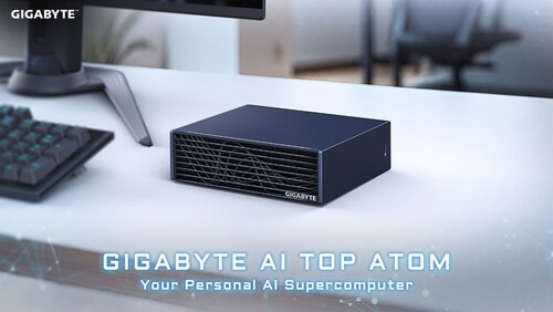 GIGABYTE Announces its Personal AI Supercomputer AI TOP ATOM Will be Available Globally on October 15 GIGABYTE Announces its Personal AI Supercomputer AI TOP ATOM Will be Available Globally on October 15