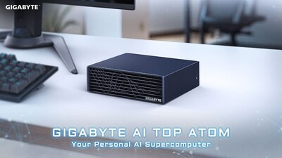 GIGABYTE công bố siêu máy tính AI cá nhân AI TOP ATOM sẽ có mặt trên toàn cầu vào ngày 15 tháng 10