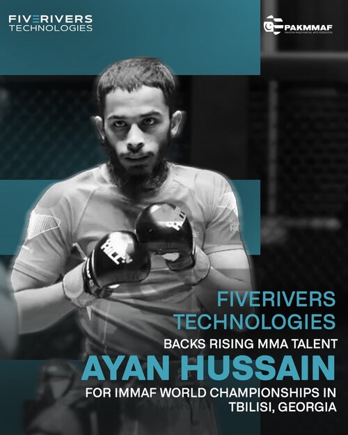 FiveRivers Technologies Backs Rising MMA Talent Ayan Hussain Ahead of Upcoming Bout