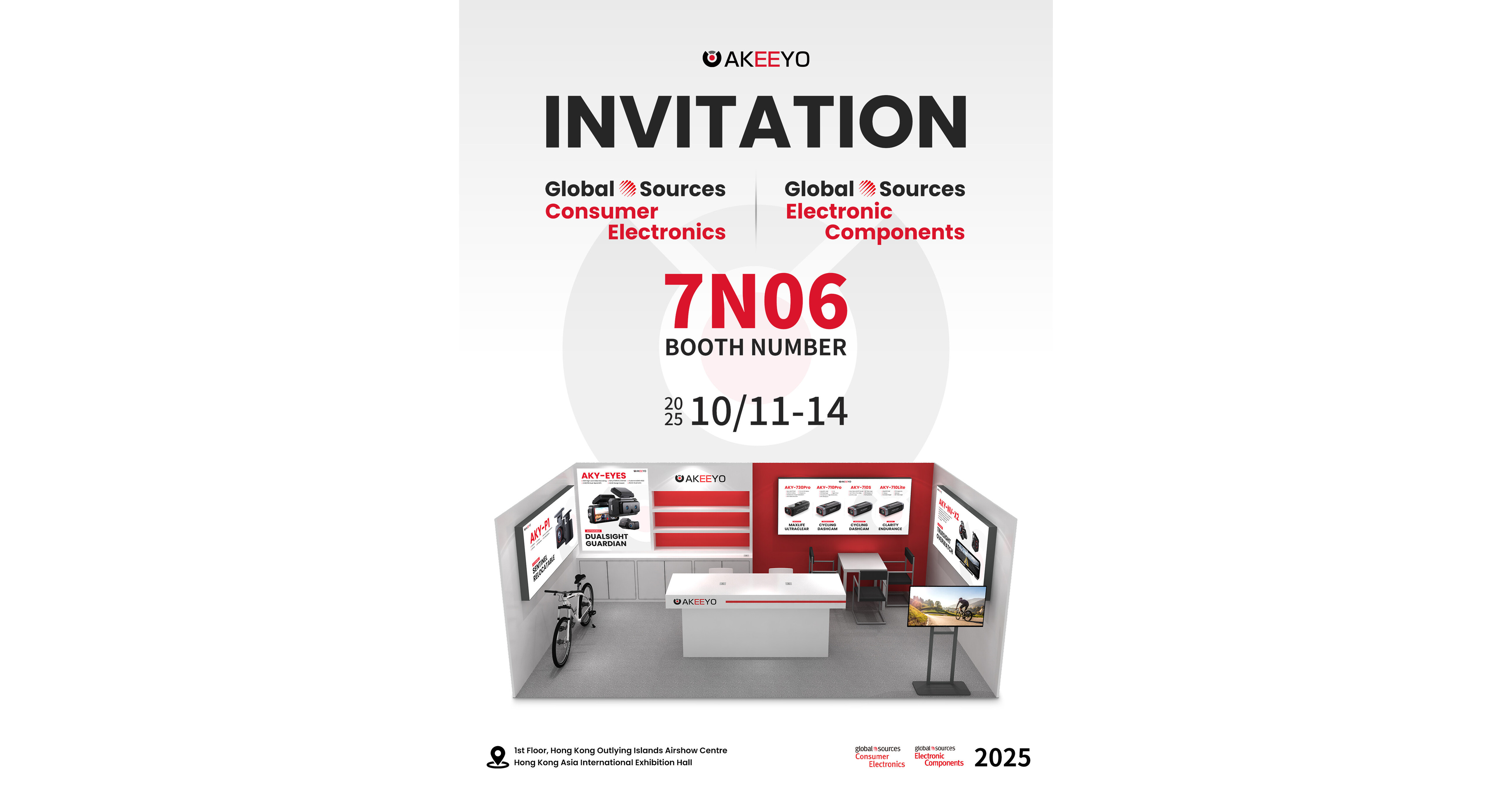 AKEEYO Unveils AKY-NV-X2, AKY-710 Lite and AKY-730 Pro at Global Sources Consumer Electronics Show Hong Kong 2025