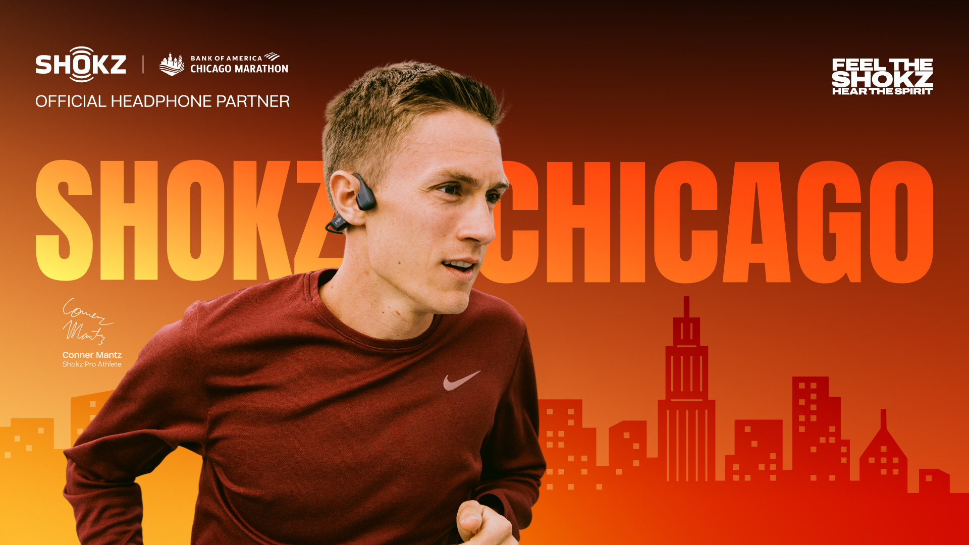 Shokz Returns as Official Headphone Partner of the 2025 Bank of America Chicago Marathon