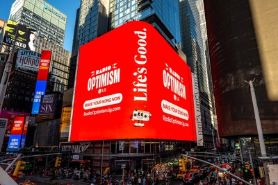 LG's Radio Optimism campaign inspires people to share their love through one-of-a-kind AI songs.