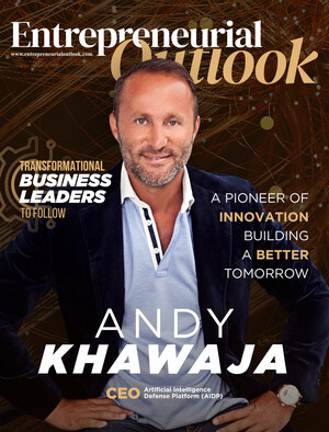 Andy Khawaja of AIDP Graces the Cover of Entrepreneurial Outlook Magazine