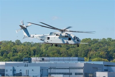 Sikorsky delivered a 20th CH-53K® helicopter to the U.S. Marine Corps in September 2025.  The heavy lift helicopter will be based at Marine Corps Air Station (MCAS) Yuma, Arizona. Photo courtesy Sikorsky, a Lockheed Martin company.