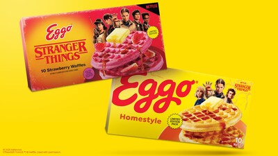 Eggo® Turns Breakfast Upside Down with Limited-Edition Stranger Things Strawberry Waffles