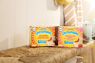 Uncrustables® Releases New Higher Protein PB&J in Two Delicious Flavors.