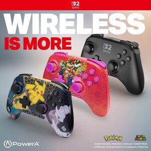 PowerA Expands Nintendo Switch™ 2 Lineup with Officially Licensed Wireless Controllers