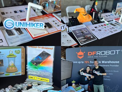Visit DFRobot at Booth Coal Shed 3 during the 2025 Bay Area Maker Faire