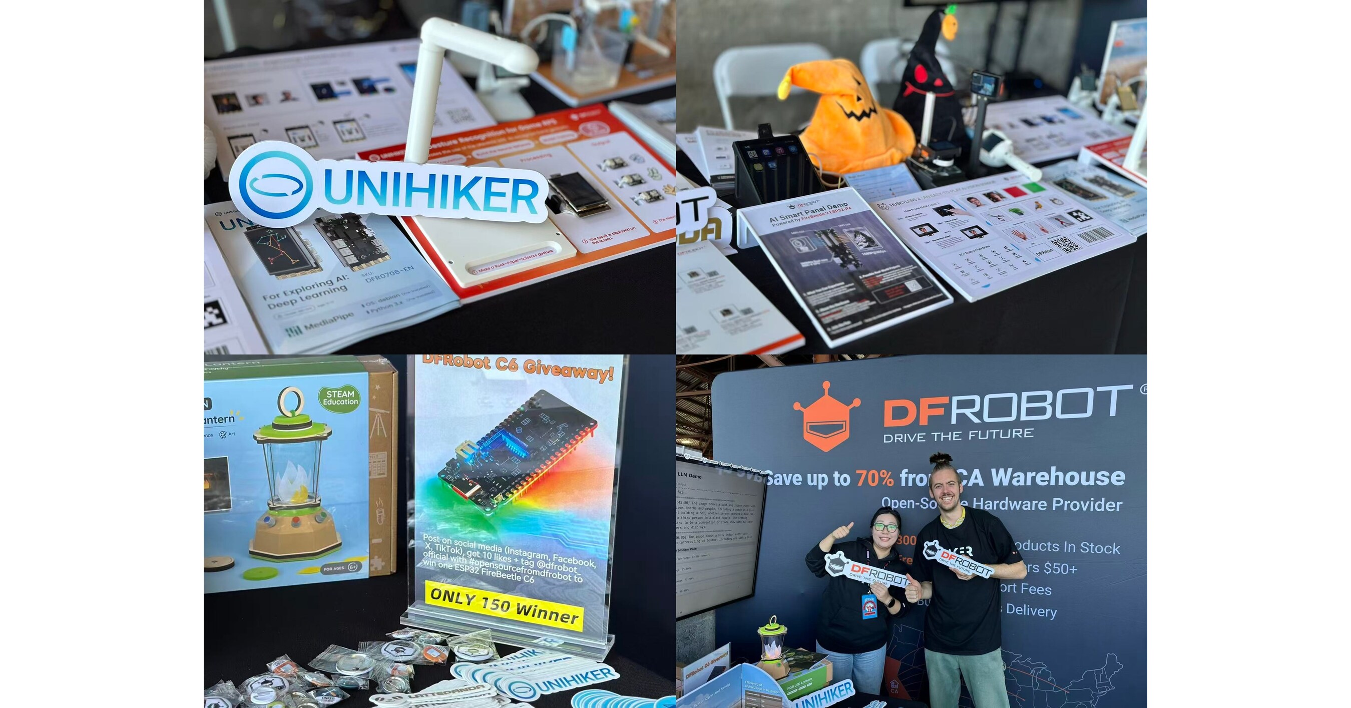 DFRobot Ignites Hands-On Innovation at 2025 Maker Faire Bay Area, Making AI and Tech Fun & Accessible.