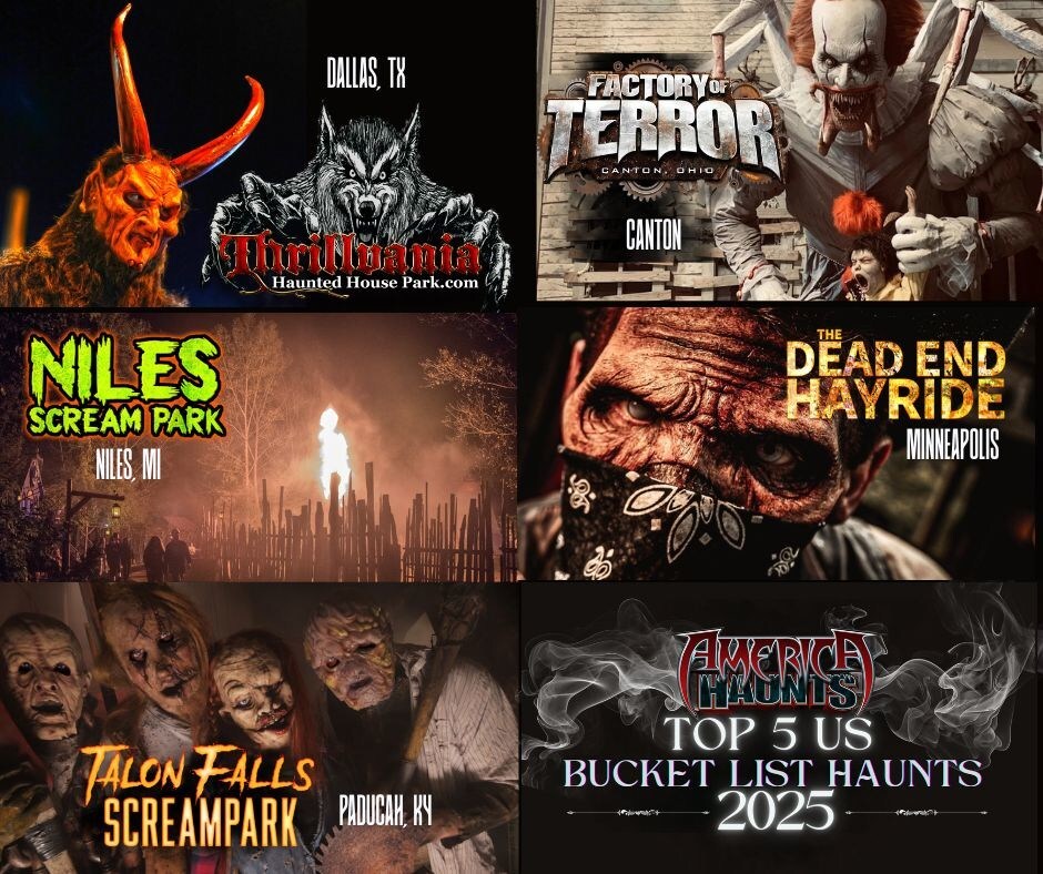 America's Top Haunted Attractions Are More Than Scares -- They're a Bucket List Challenge for True Thrillseekers