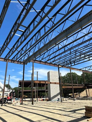 CTA Construction Managers Marks Structural Steel Commencement at Green Meadow Elementary School in Maynard, MA