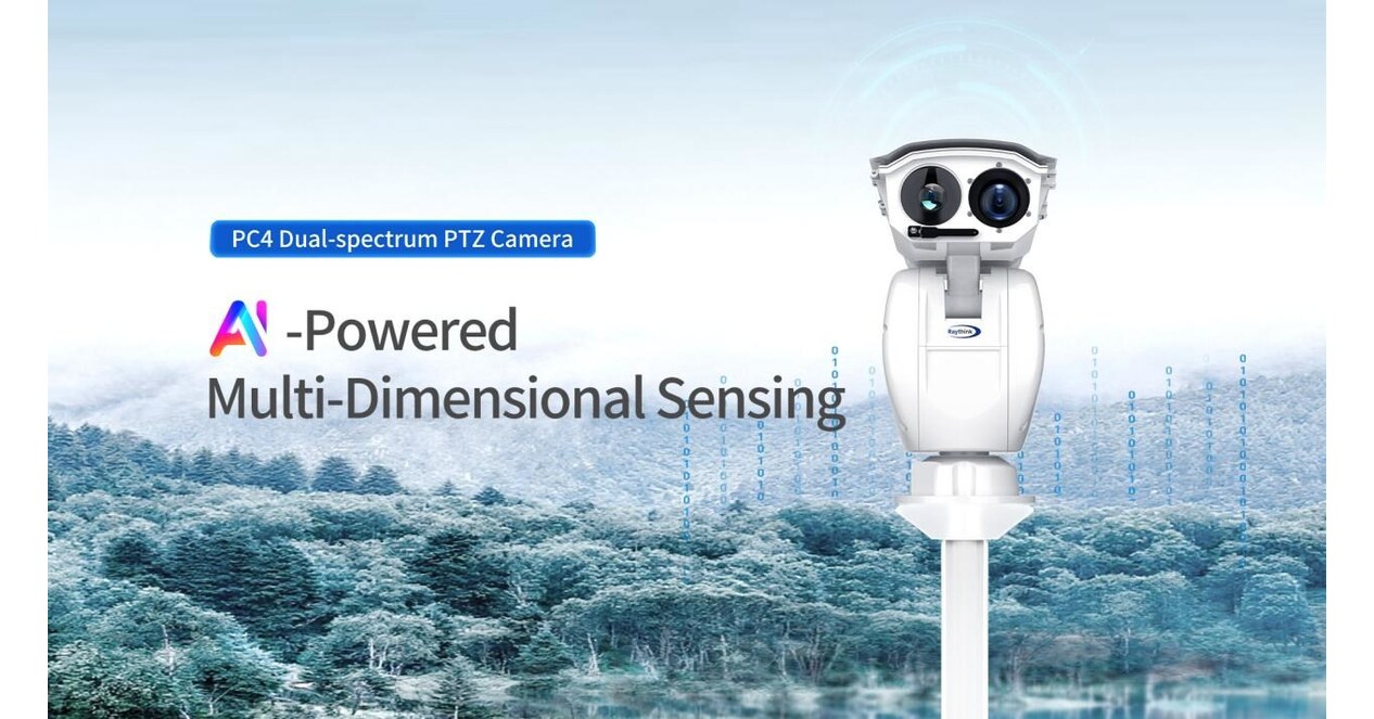 Raythink presenta las nuevas c&aacute;maras PTZ de la serie PC4