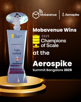 Mobavenue wins 2025 Champions of Scale at the Aerospike Summit Bangalore 2025