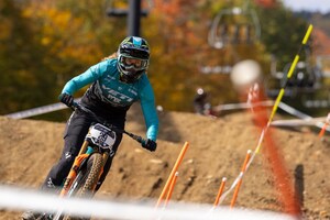 Monster Energy's Camille Balanche Takes Second Place in Pro Women Downhill Mountain Bike at Fox US Open of Mountain Biking in Killington