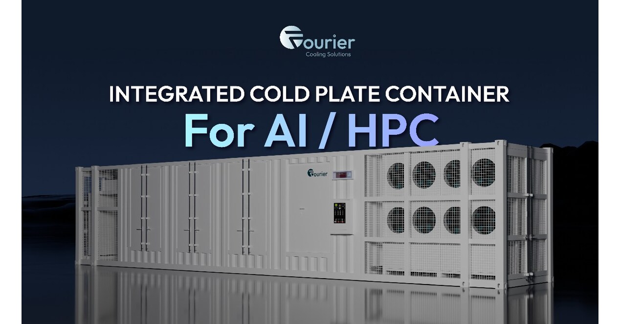 Fourier Launches Containerized Cold Plate Data Center Solution with Benchmark-Level Density and Integrated Waterless Cooling