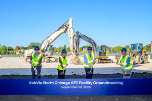 AbbVie Breaks Ground on New North Chicago Active Pharmaceutical Ingredient Manufacturing Facility