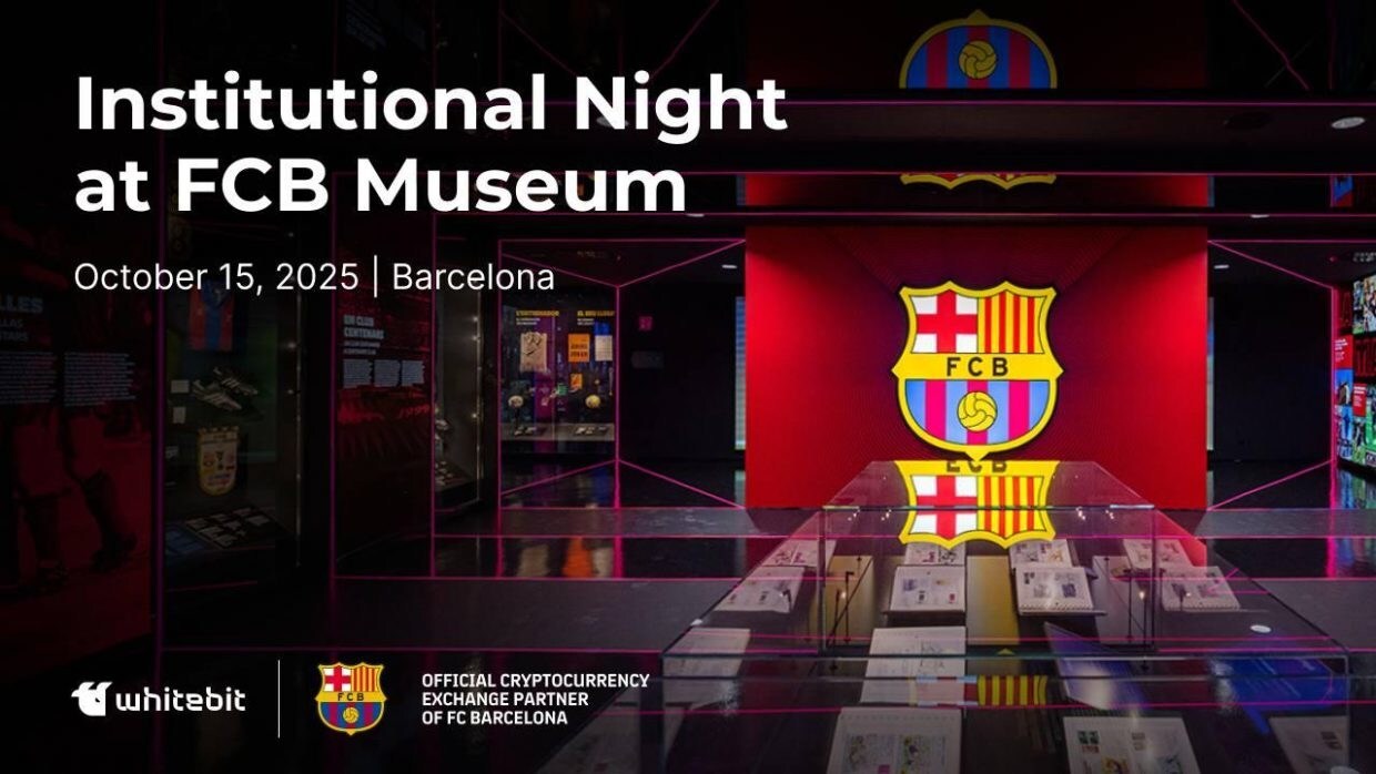WhiteBIT to Host Exclusive "Institutional Night" at FC Barcelona Museum