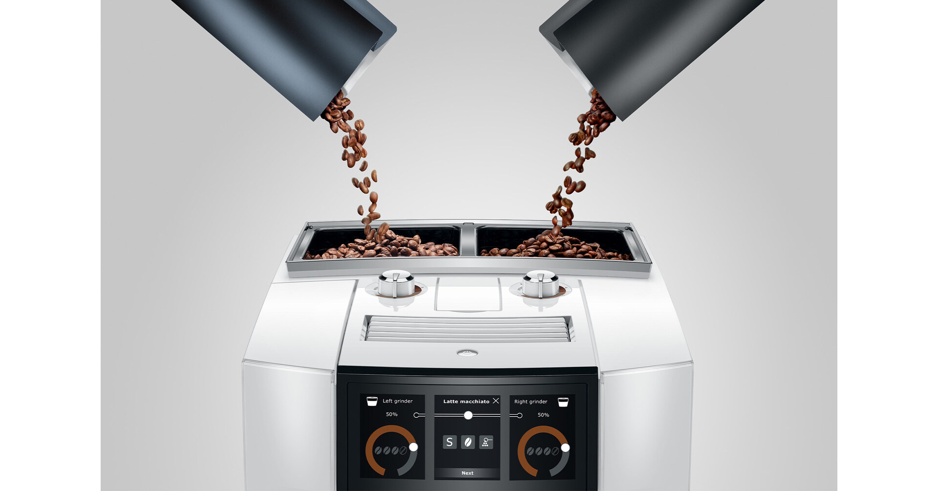 JURA J8 twin Shines Bright in New Diamond White