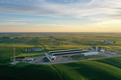 Horizon II facility, Stockton, Iowa, where renewable fuels are produced from plant materials, animal waste, and agriculture residues. U.S. farmers can leverage similar resources to serve new markets, relieve financial pressures, and stabilize rural communities. (Image credit: Roeslein Renewables)