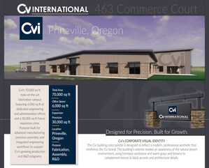 Cv International Building 70,000‑Sq.-Ft. HQ &amp; State‑of‑the‑Art Fabrication Hub in Prineville, OR