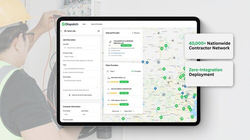 With Dispatch Direct, businesses can instantly create and send jobs to trusted service providers, complete with location, trade, and job details, all from a single, easy-to-use platform.