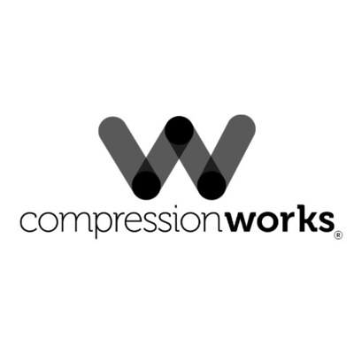 Compression Works logo —  Manufacturer of the AAJT-S and a symbol of innovation in hemorrhage control and trauma care.
