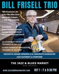 GRAMMY® Award-Winner and 8x-GRAMMY® Nominated Jazz Guitarist & Composer BILL FRISELL perform at the New Orleans Jazz & Blues Market on Wednesday October 1 at 7 & 9:30 P.M.