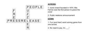 PEOPLE LAUNCHES ICONIC PUZZLER FOR FREE, DAILY PLAY ON THE PEOPLE APP: LET THE GAMES BEGIN!