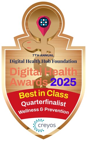 Creyos Recognized as Quarterfinalist for the 2025 Digital Health Hub Foundation: Digital Health Awards