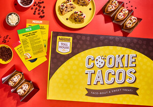 From Game Day to Holidays: New NESTLÉ® TOLL HOUSE® Cookie Tacos are this season's dessert MVP