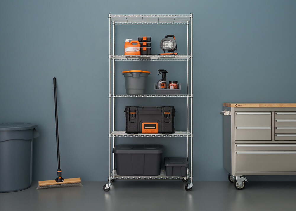 From Clutter to Calm: NEAT by TRINITY Wire Shelving Transforms Everyday Spaces