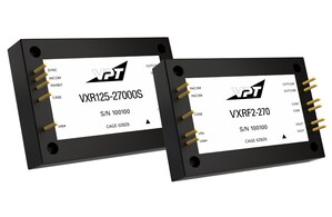 VPT Expands VXR Series with New 270 V Input DC-DC Converter