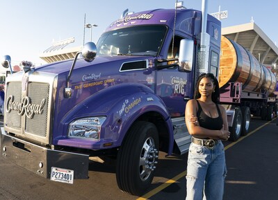 Crown Royal is hitting the road with the iconic Crown Royal Rig – a larger-than-life 18-wheeler - driving generosity all season long