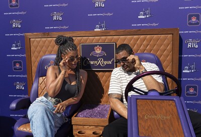 NFL legend Tony Gonzalez joined Rooks at the Crown Royal Rig stop in Kansas City for an electric tailgate