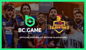 BC.GAME News devient sponsor en titre de l'équipe de cricket triplement championne du T10, les Deccan Gladiators