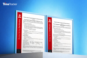 Full product line of TrinaTracker Vanguard series now Carbon Footprint certified