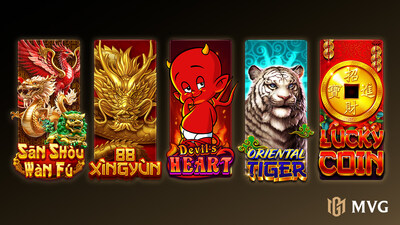 MVG's tablet-based slot lineup: Shen Shou Wan Fu, 88 XingYun, Devil’s Heart, Oriental Tiger and Lucky Gold Coin