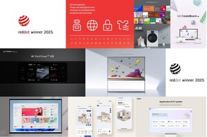 LG é homenageada por três dos principais prêmios de design industrial do mundo por inovação excepcional