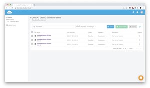 Webapper to Launch CloudSee Drive with Fast Buckets: Amazon S3 Search Performance Solution