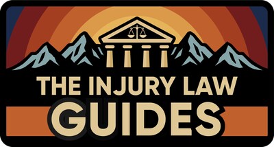 The Injury Law Guides' new logo developed during the rebrand.