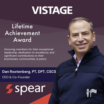 Dan Rootenberg wins the 2025 Vistage Lifetime Achievement Award