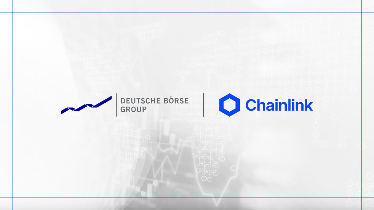 Deutsche Börse Market Data + Services Forms Strategic Partnership With  Chainlink To Publish Market Data Onchain Via DataLink