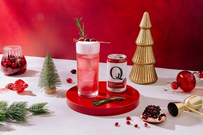 Q MIXERS Cranberry Cloud Fizz featuring Q CRANBERRY POMEGRANATE SPRITZ