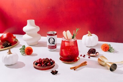 Q MIXERS Harvest Spritz featuring Q CRANBERRY POMEGRANATE SPRITZ