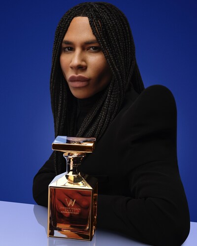 Johnnie Walker Vault and Olivier Rousteing present 'The Couture Blend' the second launch in the Johnnie Walker x Olivier Rousteing partnership - pictured, Olivier Rousteing (PRNewsfoto/Johnnie Walker)
