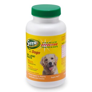 SUPPLE Launches SUPPLE PETS® -- The World's First Supple Hip &amp; Joint Care Chews for Dogs with Premium Human-Grade Chondroitin and Glucosamine at Clinically Effective Dosages