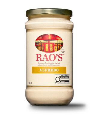 Rao's lance sa célèbre Sauce Alfredo au Canada : un goût authentique italien, fabriqué localement !