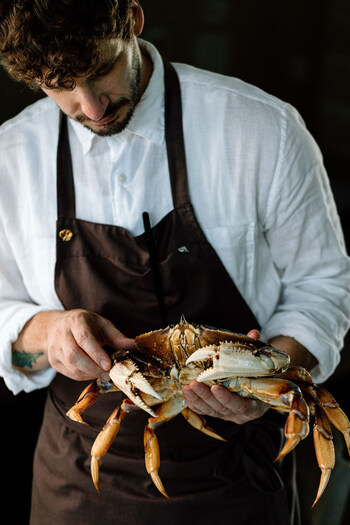 Shoemaker leads Violetto’s next chapter, celebrating seasonality, sustainability, and Napa Valley’s abundance. Photo by Mariana Calderon