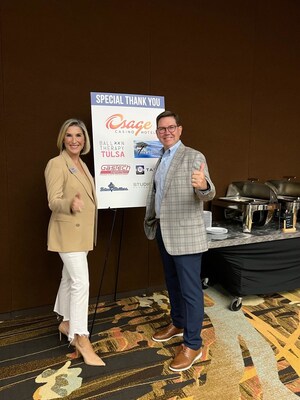 Brittany Franklin, CEO, Sky High for Kids, & Randy Nelson, CEO, GasTech Engineering LLC