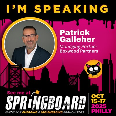 Patrick Galleher, Managing Partner at Boxwood Partners, will join leading private equity and advisory executives at the 2025 Springboard Conference for “A Private Equity Update: A Championship Lunch.”